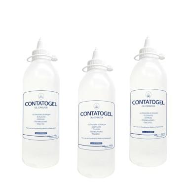 Imagem de Gel Condutor Contatogel Ultrassom 250g - Kit 3 Un.