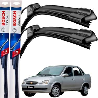 Imagem de Palheta Limpador Parabrisa Bosch Aerofit Par de Palheta Limpadora Dianteiro Original GM Classic 1995 á→2014