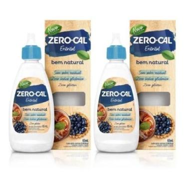 Imagem de Kit 2 Adoçante Zero Cal Eritritol Líquido Gotas 65ml - Hypera