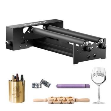 Imagem de Rolo Rotativo de Gravador a Laser com Rotação de 360° no Eixo Y