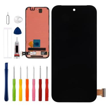 Imagem de Vvsialeek Novo conjunto de digitalizador de tela sensível ao toque LCD para Google Pixel 9 [6,2 polegadas] G2YBB, GUR25, G1B60 com kit de ferramentas de reparo técnico - Função de impressão digital