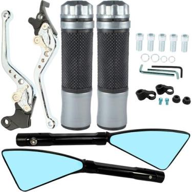 Imagem de Manete de freio embreagem esportivo a disco YBR125 XTZ125 YS Fazer Lan