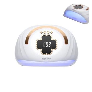 Imagem de Cabine Sun Uv Led 248w Potente Secagem Rápida Para Unha Gel Com Timer 