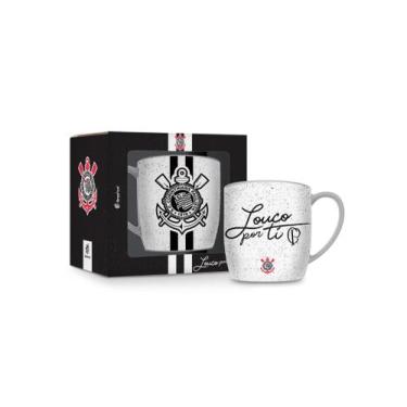 Imagem de Caneca porcelana urban corinthians branca - BRASFOOT