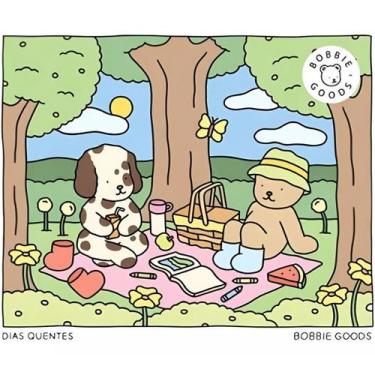 Imagem de Livro Bloco Colorir Bobbie Goods 50 Desenhos Coloring Book Folha A5 Al