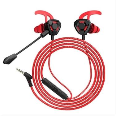 Imagem de Fone de Ouvido Microfone embutido Formato leve para jogos e um design portátil Design ergonômico e leve Microfone que capta o som com clareza