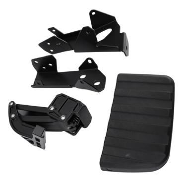 Imagem de Caminhão Cama Lado Passo Retrátil Passo Liga de Alumínio Quadro Anti Derrapante 300lbs Capacidade de Carga Bumper Bagageira Bedstep Lado Cama Passo Substituição para Super Duty