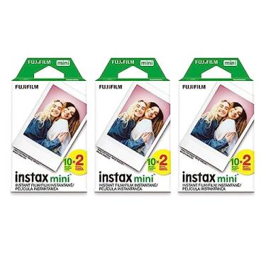 Imagem de Fujifilm Instax Mini Instant Film (3 pacotes duplos, 60 fotos no total) para câmeras Instax
