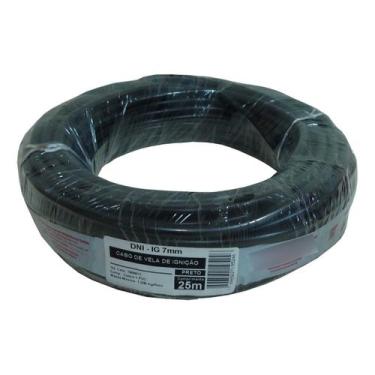 Imagem de Cabo De Vela De Ignição 7mm Choque De Boi 25metros - 25mt - DNI