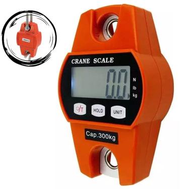 Imagem de Balança Digital 300 Kg Guindaste Industrial Lcd Portátil