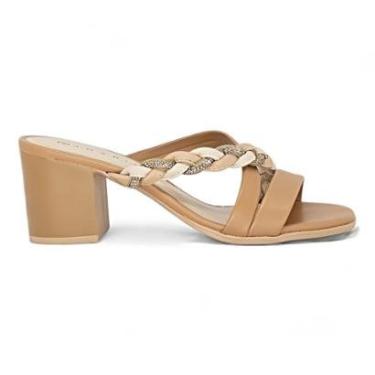 Imagem de Tamanco Ramarim Salto Grosso Bloco Conforto Feminino Macio-Feminino