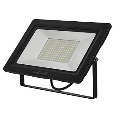 Imagem de Refletor LED Eco Black+Decker, Branca, 150W, Bivolt, Conector Cabo