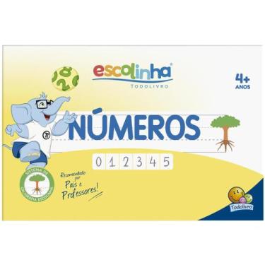 Imagem de Livro - Sistema de Caligrafia: Números (Escolinha Todolivro)