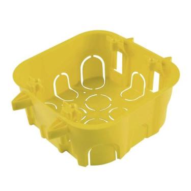 Imagem de Caixa de Embutir Drywall 4x4 Amarela- 57500072 - TRAMONTINA