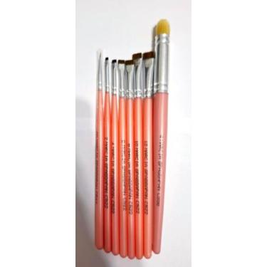 Imagem de NOVO Kit de Pincéis Para Pintura em Tecido Completo Márcia Spassapan (