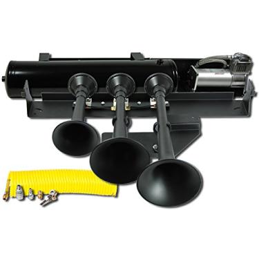 Imagem de Kleinn Automotive Air Horns Kit de buzina de trem VELO-730 Demon 730 - Preto