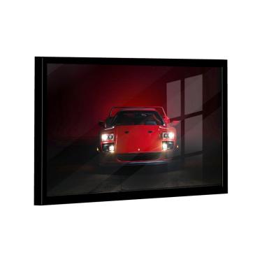 Imagem de Quadro Ferrari F40 Vermelha Frente Br Artes