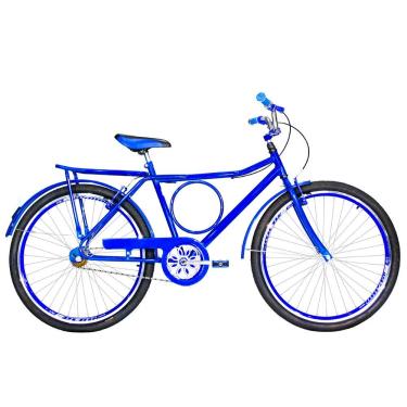 Imagem de Bicicleta Masculina Aro 26 Barra Circular Aero Cor Azul