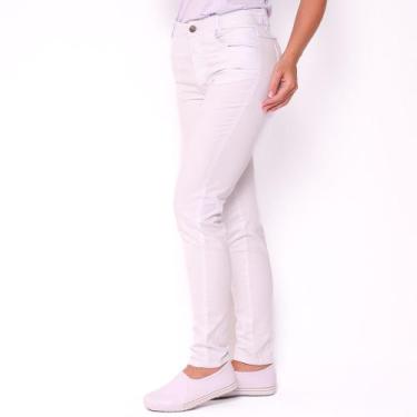 Imagem de Calça Feminina Modelo Skinny Tecido de Brim Cintura Alta- - Blink Jean