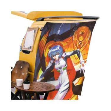 Imagem de Evangelion Anime Cartoon Banner De Suspensão De Parede Bandeira De Dec