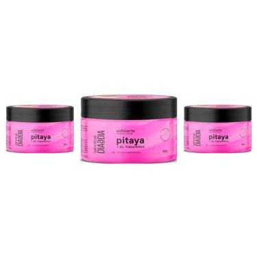 Imagem de Kit 03 Creme Esfoliante Pitaya Dia a Dia - 300g - Labotrat