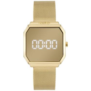 Imagem de Relógio Euro Feminino Fashion Fit Reflexos Dourado - Eumd2392aa-4d Eumd2392aa-4d