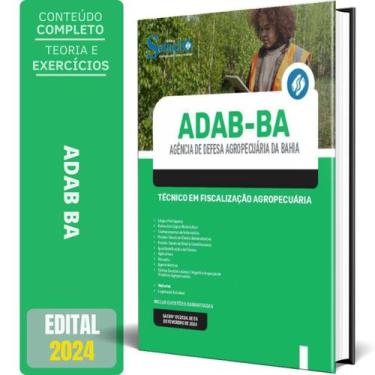 Imagem de Apostila Adab 2024 - Técnico Em Fiscalização Agropecuária - Editora So