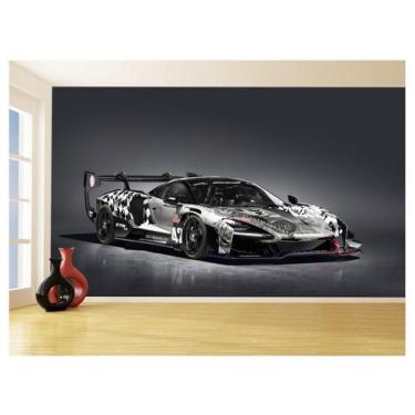 Imagem de Papel De Parede 3D Carro Mc Laren Pista Super 3,5M Car293 - Você Decor