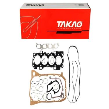 Imagem de Junta Completa S/ Retentores (Jg) Ecosport 1.6 16V 2014 A 2018 / Fiesta New 1.6 16V 2014 A 2020 / Focus New 1.6 16V 2014 A 2020 - Takao Jcfo16Bm