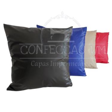 Imagem de Capa impermeável para Almofadas Kit com 4 unidades 50x50 - Confecção W