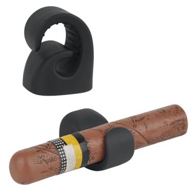 Imagem de Linkidea Suporte magnético para charutos acessórios de carrinho de golfe, presentes de charutos para homens, suporte de charuto serve para carrinhos de golfe, cadeiras de praia, varas de pesca (cinza)