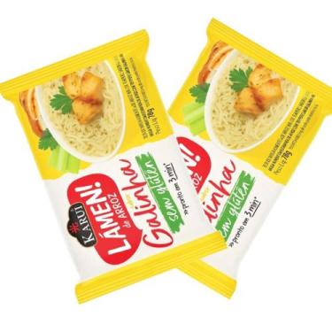 Imagem de Kit 2 Lámen De Arroz Sem Glúten Karui Sabor Galinha 78g