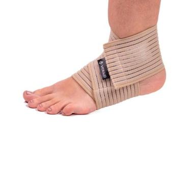 Imagem de Tornozeleira Faixa Elástica Esportiva Ajustável Vollo - Vollo Sports