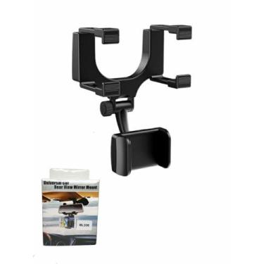 Imagem de Kit 20 Suportes Veicular Para Celular Automotivo Articulado Espelho Re