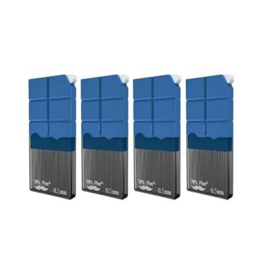 Imagem de Mr. Pen - Recargas de grafite de 0,5 mm para lapiseiras, 2B, pacote com 4, 600 peças, refil de grafite de 0,5