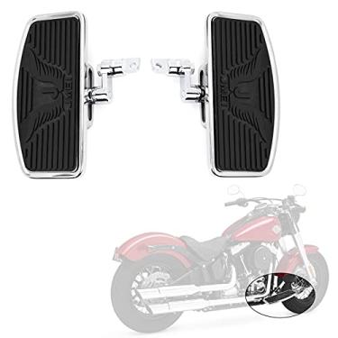 Imagem de Pedais de Motocicleta Ajustáveis para Pés do Passageiro Frontal para Harley Sportster 883 1200 (Padrão Águia Painel Frontal)