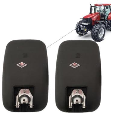 Imagem de 2 Pcs Universal Escavadeira Espelho Retrovisor Caminhão Carro De Passageiros Caravana Trator Agrícola Espelho Retrovisor, 190MM