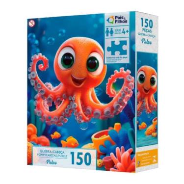 Imagem de Quebra-Cabeça 150 peças Polvo- Pais e Filhos - Pais & Filhos