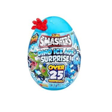 Imagem de Smashers Ovo Dino Ice Surpresa Grande, Fun Divirta-se, Multicor, Boneco Smashers Dino Ice