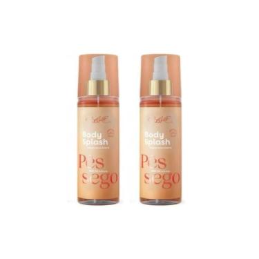 Imagem de Kit 2 Body Splash Pêssego Belkit Colônia Fixação Prolongada, Pêssego