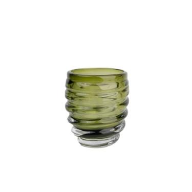 Imagem de VASO DECOR MURANO 18X20 CM VERDE ESMERALDA