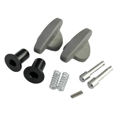 Imagem de Tolxh Kit de ajuste de manípulo 06530-VL0-315ZA HRX2175VKA HRR2168VKA 06530-VL0-305 53158-VL0-B01 90751-VL0-B00 Novas peças de reposição compatíveis com Honda autopropelido 53 cm 53 polegadas 5,9 cm