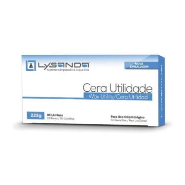 Imagem de Cera Utilidade Para Uso Odontológico 5 Unidades Lysanda