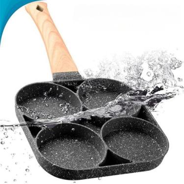 Imagem de Panela 4 Divisórias Antiaderente Para Hamburguer Funcional - ATENA