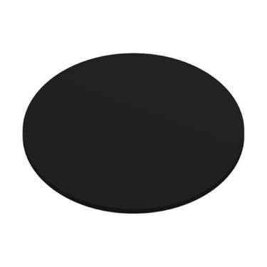 Imagem de Prato Giratório Sobrepor Servir Mesa De Jantar Preto 90 Cm