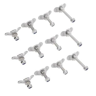 Imagem de Akozon L Rastrear o Encaixe de Pântanos Com Encadeamento Duplo para Os Parafusos de Montagem para a Cama de Caminhão, Controle de Carga de Reboque, Pickup Rv e ATV