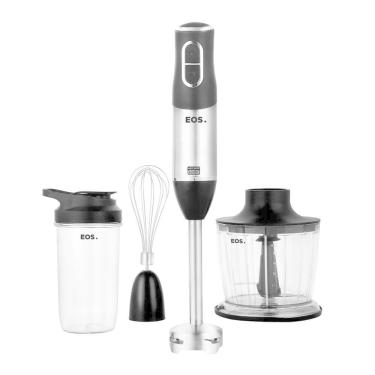 Imagem de Mixer 3 Em 1 Inox Duas Velocidades Batedor Fue Miniprocessador Emx02 220v - Eos 220v