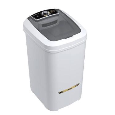 Imagem de Tanquinho Semiautomático 20,5kg 9 Programas Lavagem Newmaq Branco 110V