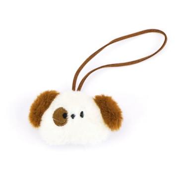 Imagem de MUCOOS Lindo pingente de bolsa de cachorro com pingente de animal para mulheres fofas fofas filhotes de cachorro chaveiro para meninas