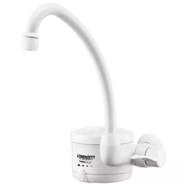 Imagem de Torneira Elétrica De Parede Lorenzetti Easy Branca 220v
